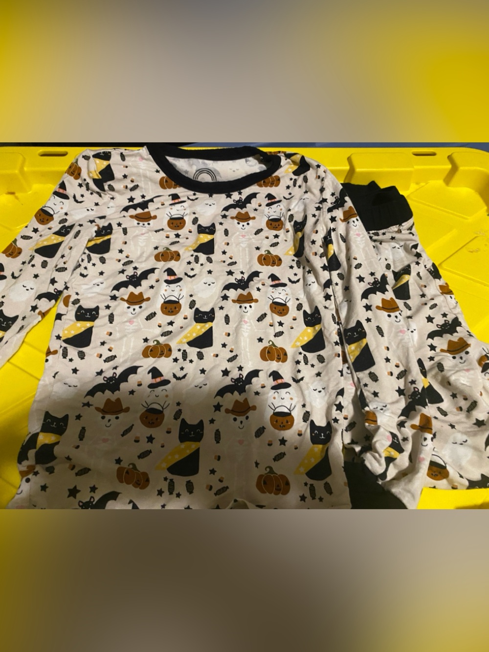 6/7 bamboo pajama set EUC